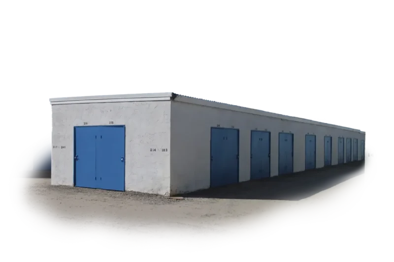 Photo of the exterior of the Taylor Road Self Storage Office